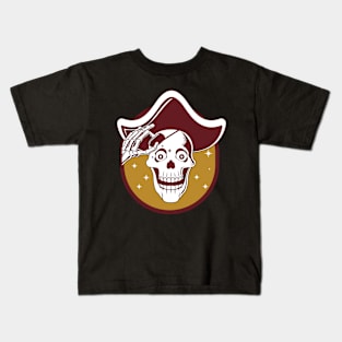 Skeleton pirate Kids T-Shirt